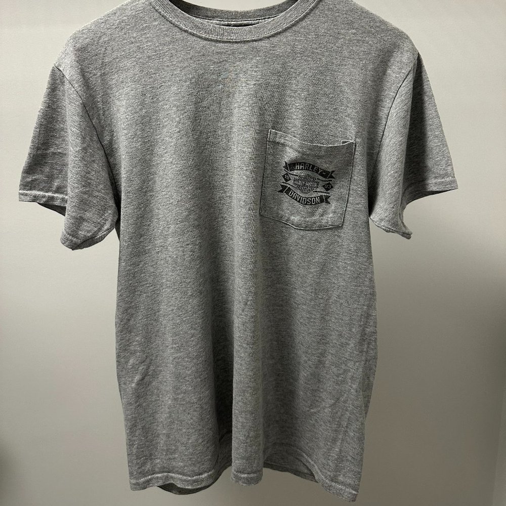 Harley Davidson Gray Medium T Shirt